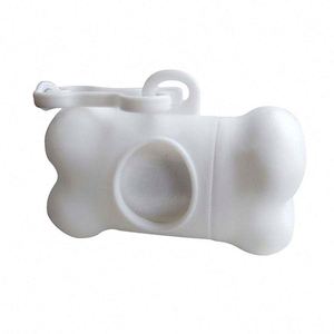Bolsas para excrementos de perro portátiles y duraderas, ecológicas, al por mayor de fábrica, en rollos con material EPI, fragancia a café, tipo boca plana - Product Image 5