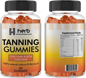 Gummies bronzantes OEM/ODM sous marque privée : Améliorez votre bronzage et maintenez la beauté de votre peau – Gummies vitaminés pour booster le bronzage - Product Image 6