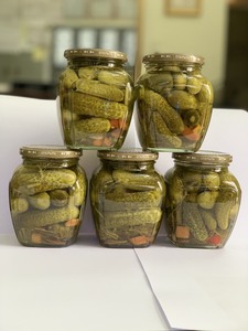Vegetarian Canned Sour Cucumber <b>Pickled</b> Cucumber Vegetable Canned Food 720ml 500ml - W.A 0084 989 322 607 - Product Image 3