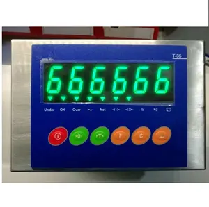 Electronic Stainless Steel IP67 LED Weighing Indicator AC or DC Power Supply stainless steel