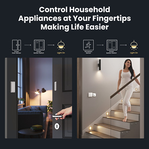 GIRIER Tuya Smart interruttori a pulsante telecomando EU UK domotica ZigBee/WiFi interruttore della luce a parete - Product Image 5