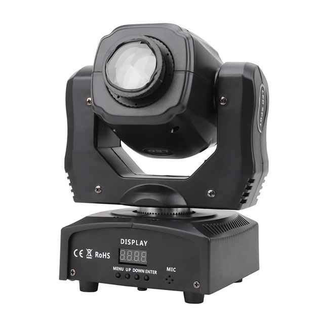 Hot Top Selling 60w Mini Led Spot Moving Head with 3 Prism for DJ Stage Light