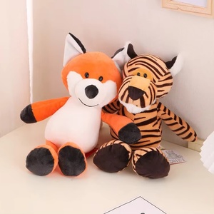 Juguetes de Peluche Súper Suaves Forest Brothers, León, Tigre, Elefante, Jirafa, Perro, Animales de Peluche, Muñecos Pequeños para Niños, Regalo de Cumpleaños - Product Image 4