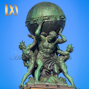 Escultura Personalizada, Escultura <span class=keywords><strong>de</strong></span> Tamaño Real, <span class=keywords><strong>Estatua</strong></span> <span class=keywords><strong>de</strong></span> <span class=keywords><strong>Atlas</strong></span> <span class=keywords><strong>de</strong></span> Bronce - Product Image 4