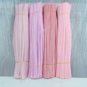 Bâtonnets torsadés multicolores style macaron TikTok Xiaohongshu, pour la création de jouets DIY pour enfants, en laine et bandes de laine en vrac - Product Image 6