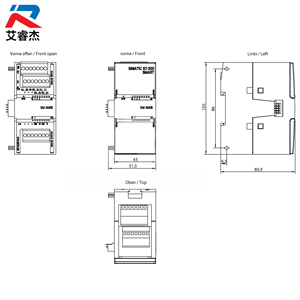 Nuevo controlador PLC original SI-EMENS 6ES7288-3AM06-0AA0 SIMATIC S7-200 SMART, módulo de E/S analógico SM AM06, módulo de extensión. - Product Image 4
