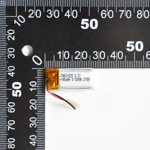 Batería de iones de litio de <span class=keywords><strong>3</strong></span>,7 V, 601225, 145mAh, precio de fábrica - Product Image 5