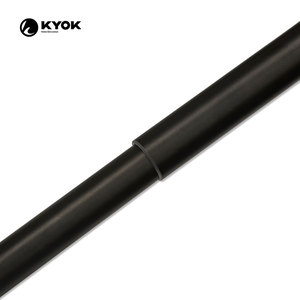 Tringles à rideaux noires KYOK de 3/<span class=keywords><strong>4</strong></span> po de diamètre avec embouts torsadés en forme de cage, tringles à rideaux extensibles pour fenêtres - Product Image 5