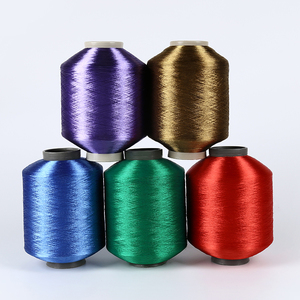 Giá bán ngu si đần độn FDY Filament 150 denier 150D 48F quang trắng Twist <span class=keywords><strong>polyester</strong></span> sợi cho dệt nhãn - Product Image 6