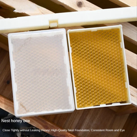 Fabrik preis Imkerei Werkzeuge Kunststoff Bienen rahmen für Bienen kamm Honig rahmen