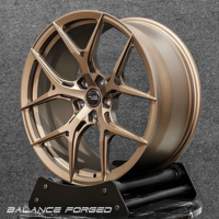 Jantes forgées Vossen HF-5 en alliage 19-21 pouces 5x114.3 5x112 pour Porsche 911 BMW M5 Audi A6 Lexus RX 350 Mercedes-Benz Classe E