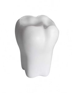Balle anti-stress en forme de dent avec logo personnalisé, jouet à presser pour cadeaux promotionnels - Product Image 5