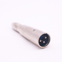 Adaptateur audio stéréo pour microphone TRS/TS, convertisseur micro/haut-parleur, XLR vers prise 6,35 mm, XLR mâle 3 broches vers femelle mono 1/4" (6,3/6,5 mm)