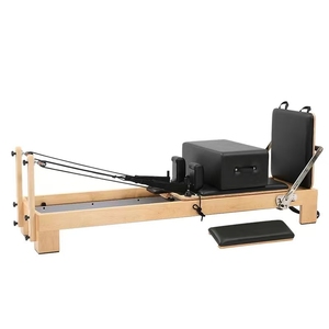 Meilleur Prix Bois Piste Complète Pilates Réformateur Logo Personnalisation Réformateurs Pilates Machine Studio Commercial Pilates - Product Image 1