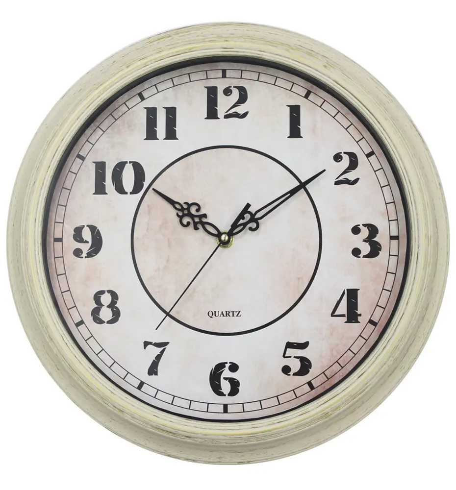 นาฬิกาแขวนผนังเหล็กดีไซน์แฟนซีทำจากโลหะขนาดใหญ่ของตกแต่งห้องนั่งเล่นขนาด12นิ้ว