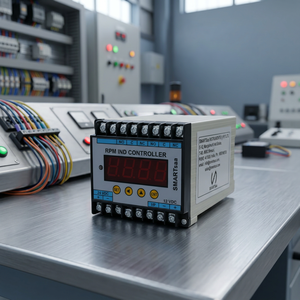 Controlador de Velocidad Electrónico Industrial SMARTsaa ESM 1 W, Controlador Digital de RPM para Automatización de Transportadores, Aluminio Fundido, 0-75C - Product Image 2