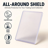 25 Protège-cartes rigides professionnels avec protection RFID pour billets de grande taille et cartes surdimensionnées, aspect cuir véritable, étuis de classement sécurisés en PVC