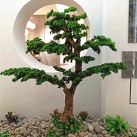 Arbre artificiel unique en ficus microcarpa, bonsaï, plante, arbre, beauté, pin