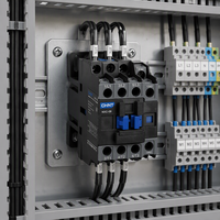 Contacteur AC Chint Kunlun série NXC NXC-38 3P/4P 50/60Hz Montage sur rail DIN Automatisation industrielle 220V/380V