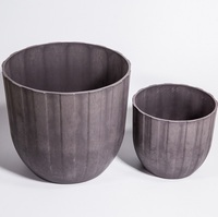 Pot de fleur ouvert PP Pots en plastique balcon plante verte jardin succulent rond Mini plantes succulentes jardinières