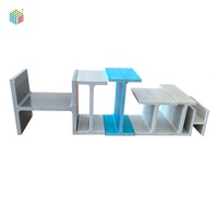 Vigas de soporte estructural FRP de alta resistencia | Viga I/H de fibra de vidrio para puentes, edificios y estructuras marinas