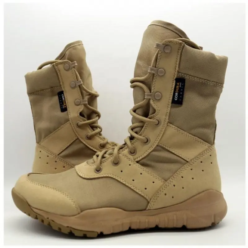 Cheap Unisex Shoes High Quality Tactical Boots Outdoor Non-slip Boots Lace Up Men Safety Shoes