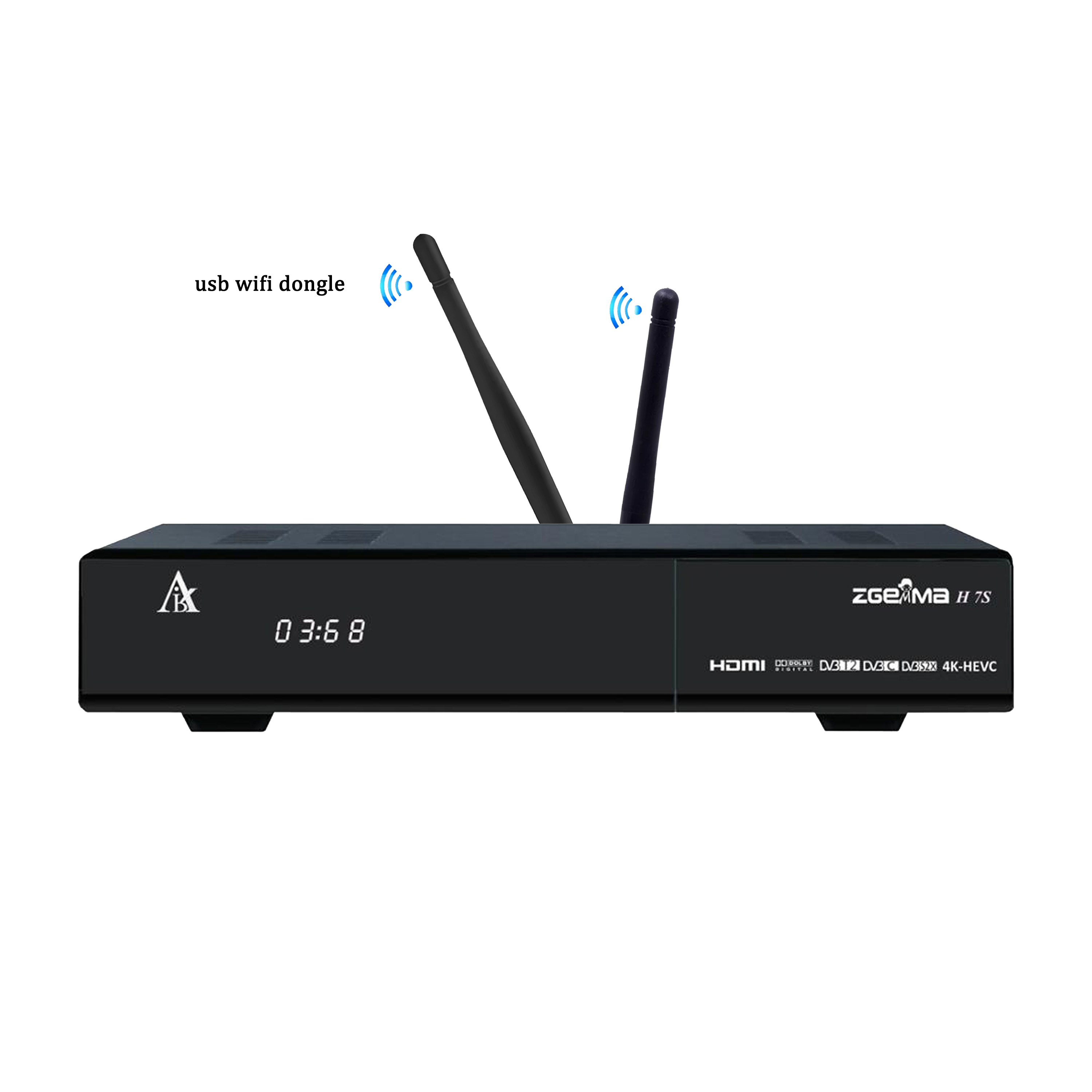 Enigma IPTV 4K UHD Satellite Receiver Dual Core - Main Image