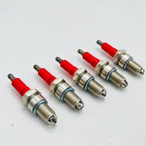 Bujía de alto rendimiento para motocicleta, modelo F7TC, de tres polos, para generador de gasolina, piezas mejoradas para motocicleta - Product Image 1