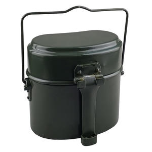 Muestra gratis personalizada 3-en-1 multiusos de estilo alemán de aluminio portátil al aire libre utensilios de cocina para acampar - Product Image 2