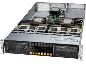 Serveur Rack Barebone 2U SYS-222HA-TN à Double Socket DDR5 ECC NVMe Hot Swap pour Entreprise, Cloud, Virtualisation, HPC, Configurable sur Mesure - Product Image 4