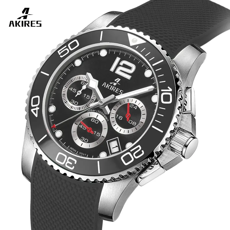 Men Watches Automatic Watch Stainless Steel Waterproof Sport Mechanical Wristwatch For Gentlemen