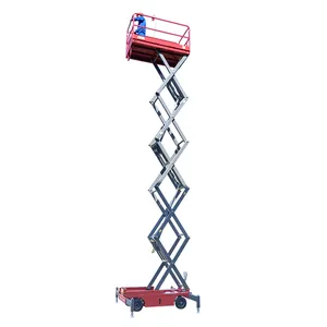 6m-18m Elevators Automatic Mobile Man Lift Platform Hydraulic Electric Scissor Lift