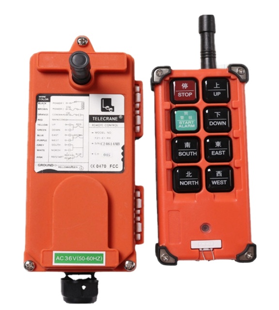 Manufacturer's Direct Sales F21 Series Dedicated Remote Control for Single Double Beam Crane Construction Machinery Parts