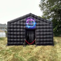 Boîte de nuit gonflable Disco personnalisée portable tente de fête gonflable gonflable pour événement en plein air