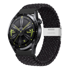 <span class=keywords><strong>Bracelet</strong></span> de montre de remplacement en <span class=keywords><strong>nylon</strong></span> tressé de 18 à 22 mm pour montre intelligente <span class=keywords><strong>Garmin</strong></span> Huawei Samsung - Product Image 6
