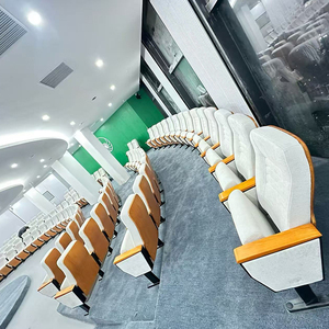 로고 디자인 현대 접이식 시네마 강당 의자 소파 좌석이있는 강의 극장 좌석 - Product Image 5