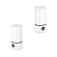 Original Led Lampe 8L Réservoir Ménage Bébé Chambre Bureau Muet Purificateur D'air Humidificateur Avec Hydrogène Eau