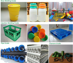 Gránulos de plástico HDPE, materia prima, Gránulos de HDPE virgen, polietileno HHM 5502BN, grado de moldeo por soplado, contenedores soplados/cajas enfriadoras - Product Image 6