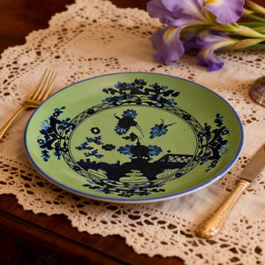 Juego <span class=keywords><strong>de</strong></span> Platos <span class=keywords><strong>de</strong></span> Porcelana Fina <span class=keywords><strong>Italiana</strong></span> Vintage 2026, Plato <span class=keywords><strong>de</strong></span> Cena Rústico Antiguo para <span class=keywords><strong>Banquetes</strong></span> y Servir Postres <span class=keywords><strong>de</strong></span> Té - Product Image 2