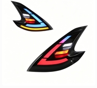 Nouveaux feux arrière vintage à lentille transparente RGB pour Z34 370Z 2008-2021