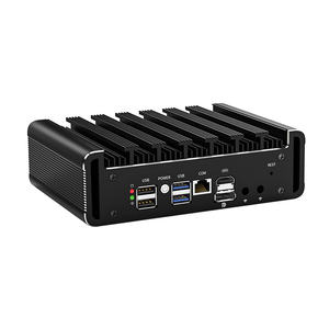 BKHD a buon mercato fanless G31 i3-1115G4 Router morbido 6 xi226 2.5G LAN DDR4 Mini PC pfSense computer industriale supporta Pfsense MikROS - Product Image 4