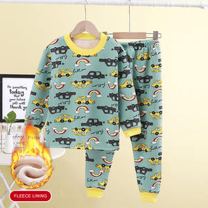 Conjunto de ropa interior térmica para niños, Calzoncillos largos con forro polar - Product Image 4