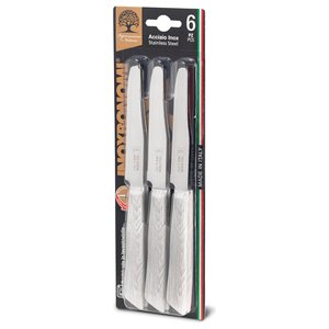 Juego de cuchillos 6 piezas Madera blanca 60006S - Product Image 1