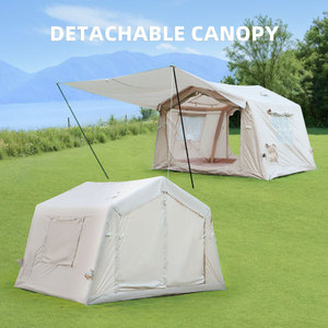 Carpa de Techo Beige de Tela Oxford, Resistente a la Nieve y al Sol, Gran Espacio, Plegable y Fácil de Guardar, Oferta de Verano 2026, Envío desde Almacén en EE. UU. - Product Image 3