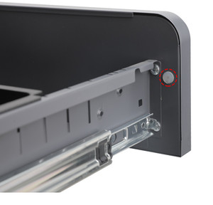 Archivador de 3 cajones con toboganes silenciosos y cerradura para uso en la oficina - Product Image 4