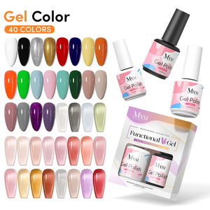 Ensemble de vernis à ongles en gel français rouge pailleté 15 ml, marque privée, végan, non toxique, semi-permanent, vernis en gel UV personnalisé, <span class=keywords><strong>manucure</strong></span> - Product Image 4