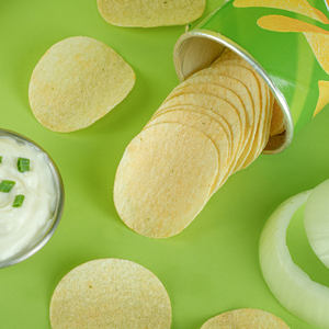 Croustilles de pommes de terre thaïlandaises Laays Stax de haute qualité, 100g, saveur épicée d'écrevisses, snacks exotiques - Product Image 6