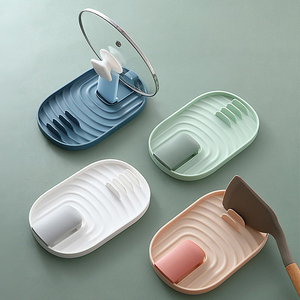 Wholesale Heat-Resistant Versatile Utensil Fork Spatula Spoon with Lid Holder for Countertop Stove Top - Product Image 4
