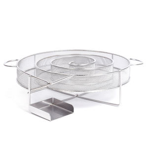 Panier à <span class=keywords><strong>fumée</strong></span> multifonctionnel en acier inoxydable <span class=keywords><strong>de</strong></span> qualité alimentaire, réutilisable, <span class=keywords><strong>générateur</strong></span> <span class=keywords><strong>de</strong></span> <span class=keywords><strong>fumée</strong></span> <span class=keywords><strong>froide</strong></span> pour barbecue extérieur - Product Image 1