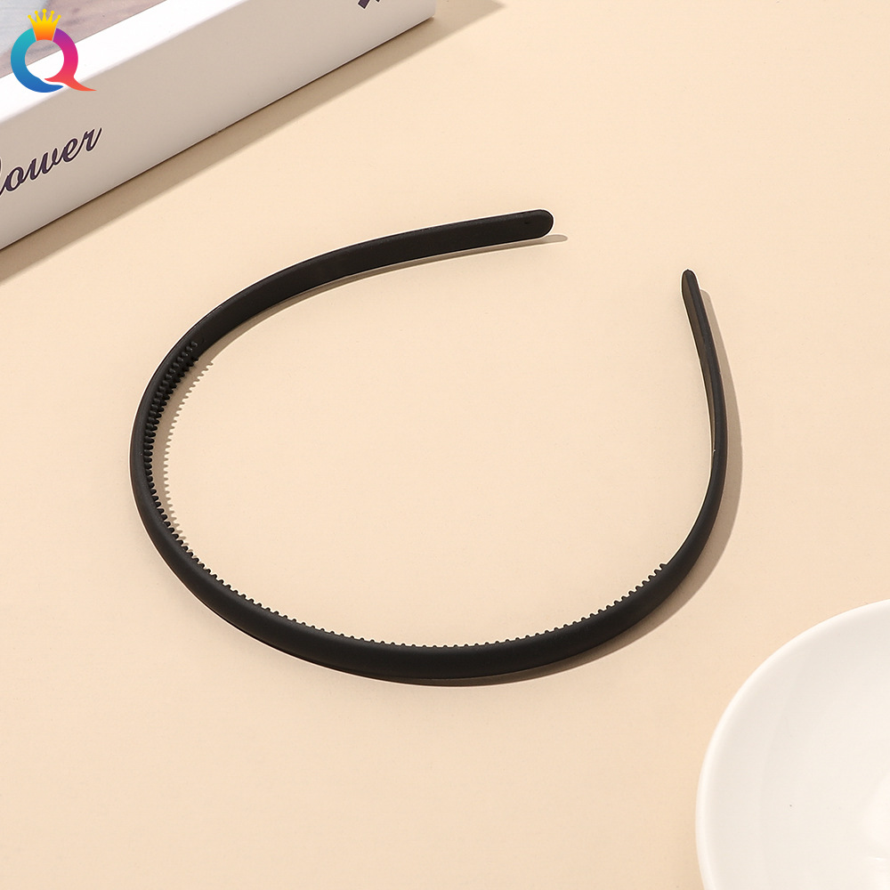 Morandi hair hoop-black